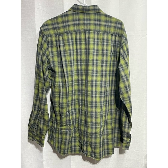 Columbia Men’s‎ Long Sleeve Button Down Green Blue Size L - Picture 3 of 5